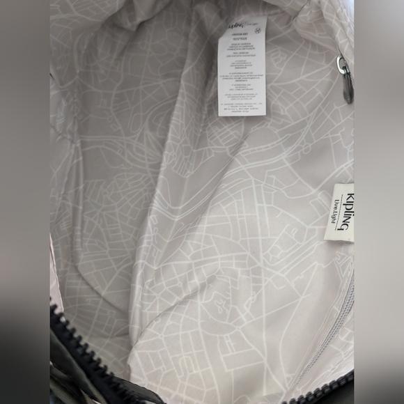 Kipling Elysia Satchel in Green Moss - Picture 4 of 7